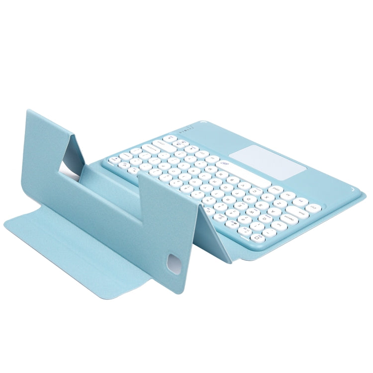 Bluetooth Keyboard Leather Case with Touchpad & Rotatable Bottom Case For iPad 10.2 2021 & 2020 & 2019 / Air 2019 / Pro 10.5 inch(Black) - free shipping - PMC TechLife - Order now!