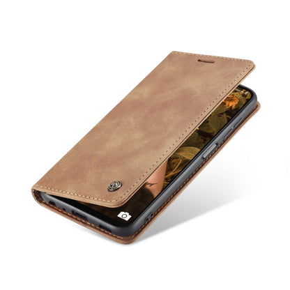 For Samsung Galaxy A23 CaseMe 013 Multifunctional Horizontal Flip Leather Phone Case(Brown) - Galaxy Phone Cases by CaseMe | Online Shopping South Africa | PMC Jewellery | Buy Now Pay Later Mobicred