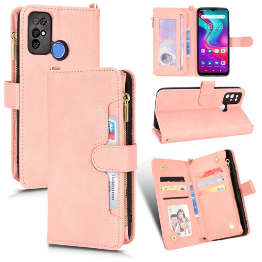 For Doogee X96 Pro Litchi Texture Zipper Leather Phone Case(Pink) - Doogee Cases by PMC Jewellery | Online Shopping South Africa | PMC Jewellery | Buy Now Pay Later Mobicred