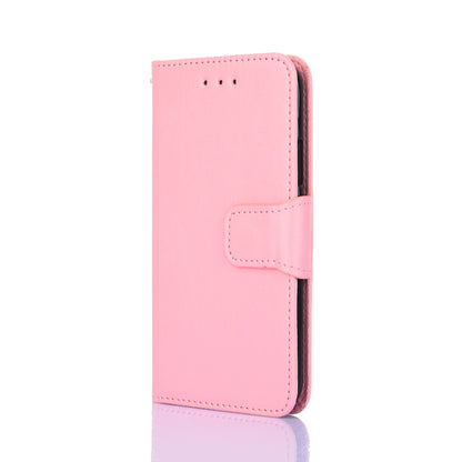 For Huawei Blackview A55 Pro Crystal Texture Leather Phone Case(Pink) - Huawei Cases by PMC Jewellery | Online Shopping South Africa | PMC Jewellery | Buy Now Pay Later Mobicred