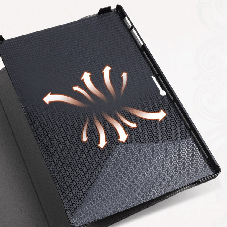 For MicroSoft Surface Pro 8 Deer Head Pattern Tablet Leather Case(Black) - Others by PMC Jewellery | Online Shopping South Africa | PMC Jewellery | Buy Now Pay Later Mobicred