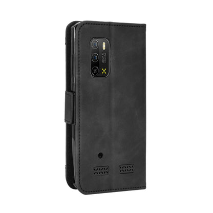 For Ulefone Armor X10 / X10 Pro Skin Feel Calf Texture Card Slots Leather Phone Case(Black) - Ulefone Cases by PMC Jewellery | Online Shopping South Africa | PMC Jewellery | Buy Now Pay Later Mobicred