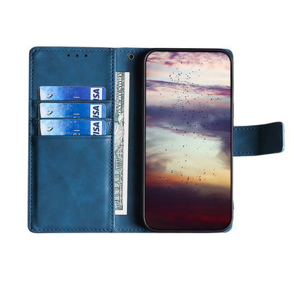 For Blackview A55 Skin Feel Crocodile Magnetic Clasp Leather Phone Case(Blue) - More Brand by PMC Jewellery | Online Shopping South Africa | PMC Jewellery | Buy Now Pay Later Mobicred