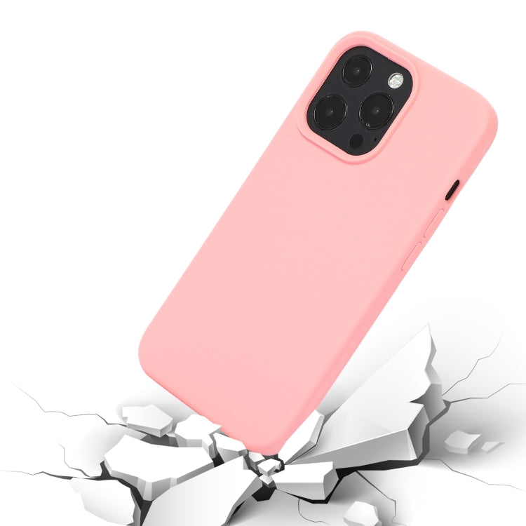 For iPhone 14 Pro Max Liquid Silicone Phone Case (White) - iPhone 14 Pro Max Cases by PMC TechLife | Online Shopping South Africa | PMC TechLife | Buy Now Pay Later Mobicred