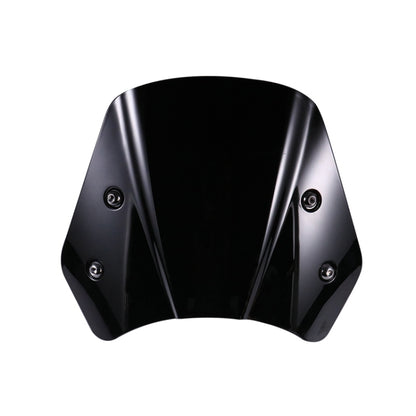 HP-DF016-B Motorcycle Front Windshield for Benelli Leoncino Trail 250(Black) - Others by PMC Jewellery | Online Shopping South Africa | PMC Jewellery | Buy Now Pay Later Mobicred