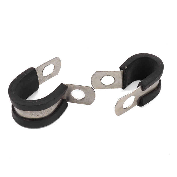 A2266 50 in 1 Car Rubber Cushion Pipe Clamps Stainless Steel Clamps - Booster Cable & Clip by PMC Jewellery | Online Shopping South Africa | PMC Jewellery | Buy Now Pay Later Mobicred