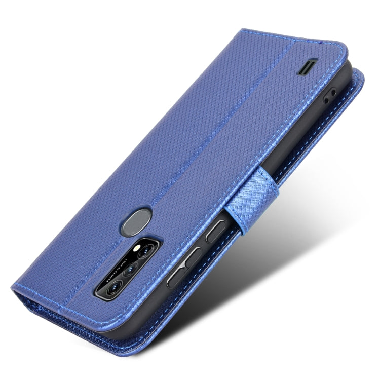 For Blackview A50 Diamond Texture Leather Phone Case(Blue) - More Brand by PMC TechLife | Online Shopping South Africa | PMC TechLife | Buy Now Pay Later Mobicred