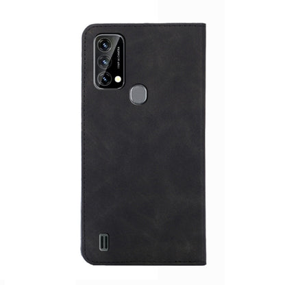 For Blackview A50 Skin Feel Magnetic Horizontal Flip Leather Phone Case(Black) - More Brand by PMC Jewellery | Online Shopping South Africa | PMC Jewellery