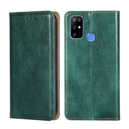 For DOOGEE X96 Pro Gloss Oil Solid Color Magnetic Leather Phone Case(Green) - Doogee Cases by PMC Jewellery | Online Shopping South Africa | PMC Jewellery | Buy Now Pay Later Mobicred