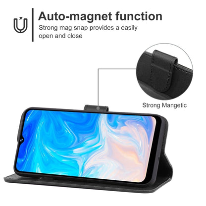 For DOOGEE N40 Pro Leather Phone Case(Black) - Doogee Cases by PMC Jewellery | Online Shopping South Africa | PMC Jewellery | Buy Now Pay Later Mobicred