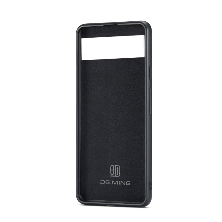 For Google Pixel 7 Pro 5G DG.MING M1 Series 3-Fold Multi Card Wallet + Magnetic Phone Case(Brown) - free shipping - PMC TechLife - Order now!