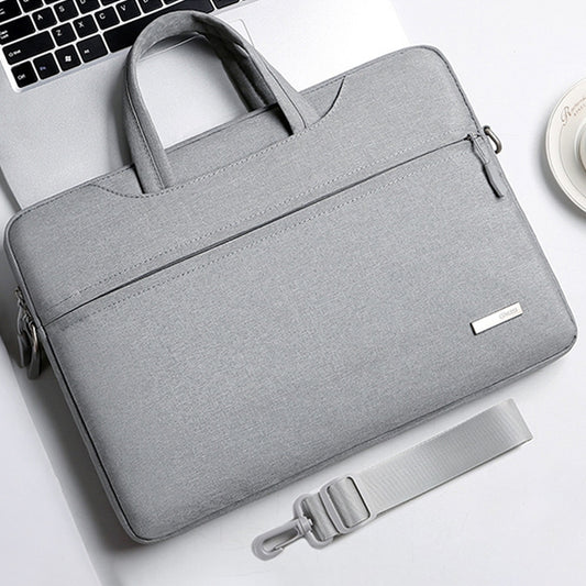 Handbag Laptop Bag Inner Bag with Shoulder Strap, Size:14 inch(Grey) - Other by PMC Jewellery | Online Shopping South Africa | PMC Jewellery | Buy Now Pay Later Mobicred