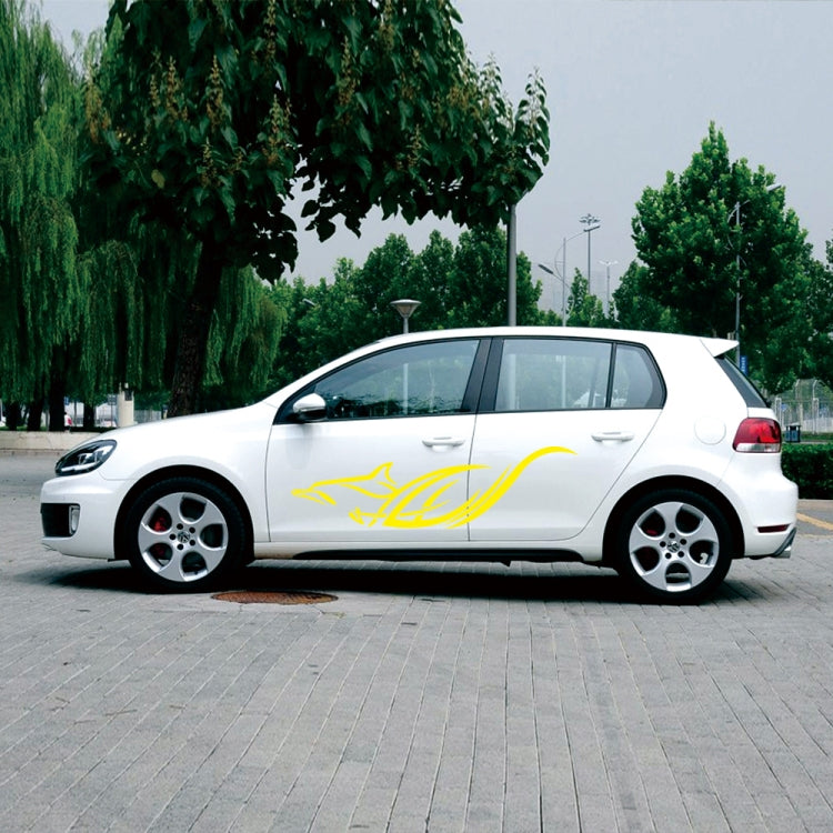 D-905 Animal Pattern Car Modified Decorative Sticker(Yellow) - Decorative Sticker by PMC TechLife | Online Shopping South Africa | PMC TechLife | Buy Now Pay Later Mobicred