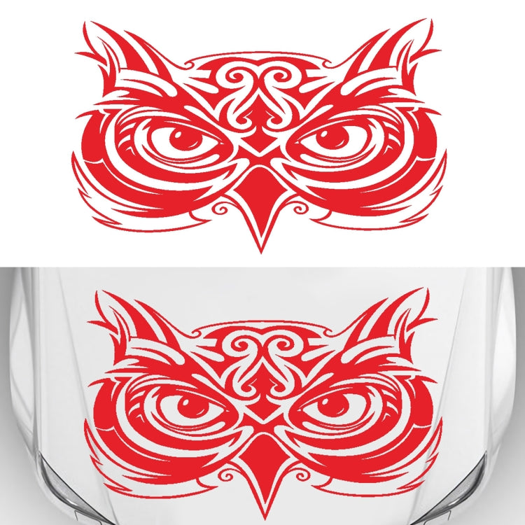 D-921 Eagle Totem Pattern Car Modified Decorative Sticker(Red) - Decorative Sticker by PMC Jewellery | Online Shopping South Africa | PMC Jewellery | Buy Now Pay Later Mobicred