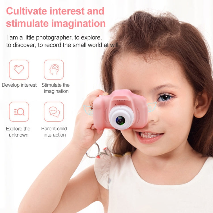 X2S 2.0 Inch LCD Screen Mini Children Camera Digital Camera, Resolution:HD 1300W(Green) - Children Cameras by PMC TechLife | Online Shopping South Africa | PMC TechLife | Buy Now Pay Later Mobicred