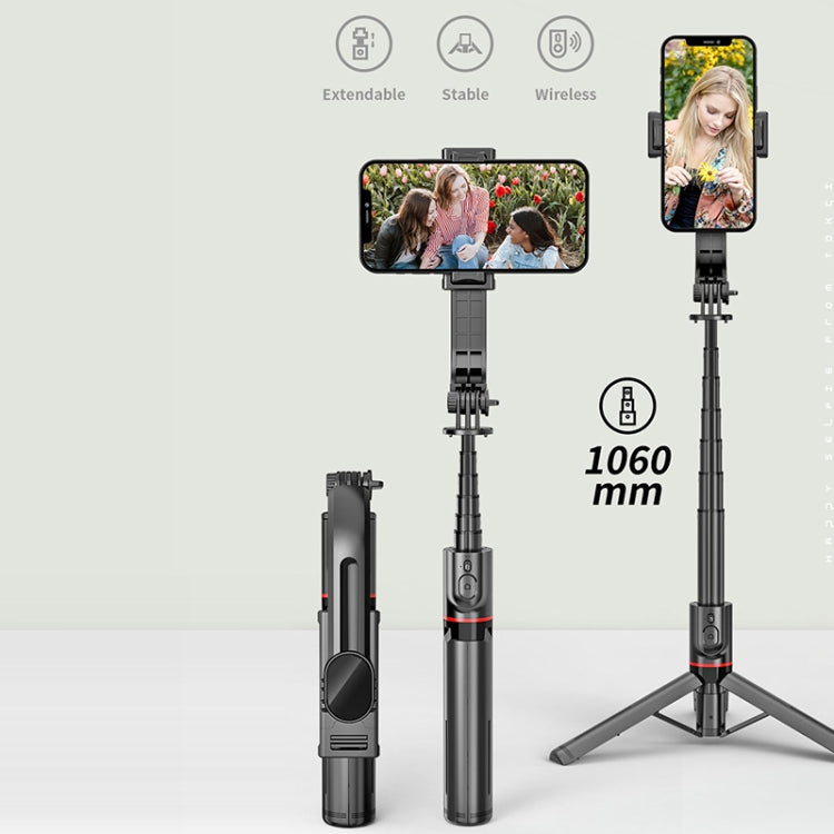 L12 Bluetooth Remote Control Tripod Selfie Stick Phone Holder - Selfie Sticks by PMC Jewellery | Online Shopping South Africa | PMC Jewellery | Buy Now Pay Later Mobicred