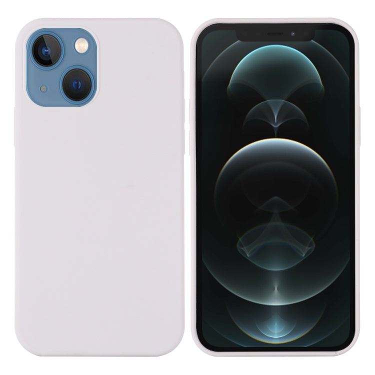 For iPhone 14 Shockproof Silicone Magsafe Case (White) - iPhone 14 Cases by PMC TechLife | Online Shopping South Africa | PMC TechLife