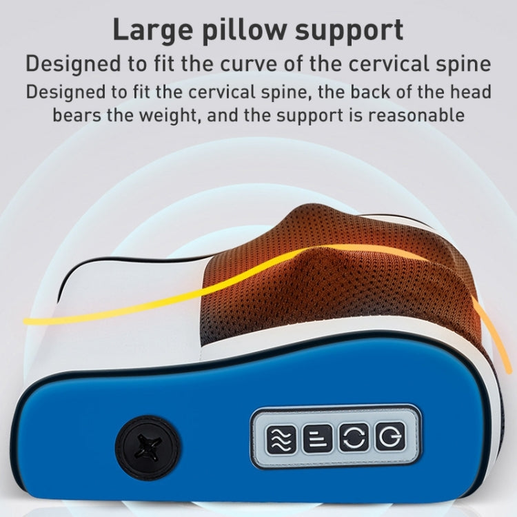 Multifunctional Hot Compress Neck Massager Car Cervical Spine Massage Pillow(One Button) - Seat Accessories by PMC TechLife | Online Shopping South Africa | PMC TechLife | Buy Now Pay Later Mobicred
