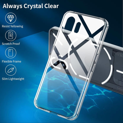 For Nothing Phone 2 All-inclusive Transparent Shockproof Phone Case - More Brand by PMC Jewellery | Online Shopping South Africa | PMC Jewellery | Buy Now Pay Later Mobicred