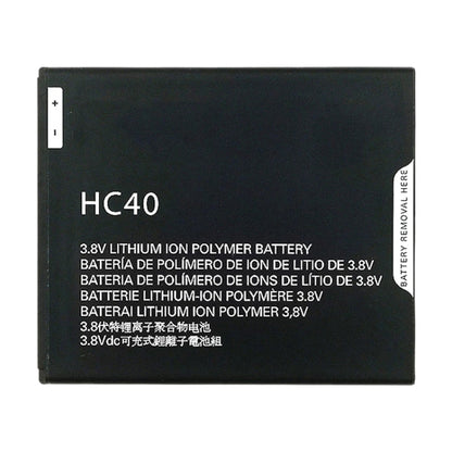 HC40 2350mAh For Motorola Moto C Li-Polymer Battery Replacement - For Motorola by PMC Jewellery | Online Shopping South Africa | PMC Jewellery | Buy Now Pay Later Mobicred