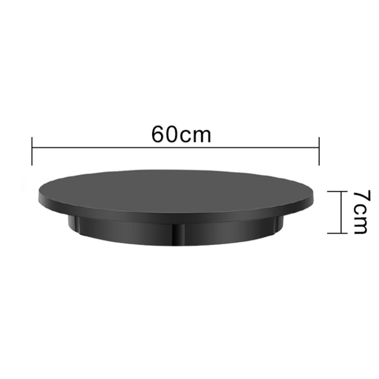 60cm Charging Rotating Display Stand Video Shooting Turntable, Load: 100kg, Power Plug:AU Plug(Black) -  by PMC TechLife | Online Shopping South Africa | PMC TechLife | Buy Now Pay Later Mobicred