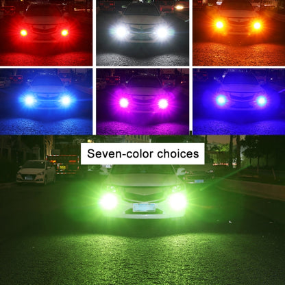 1 Pair 1156 12V 7W Continuous Car LED Fog Light(Lime Light) - Fog / Driving Lights by PMC Jewellery | Online Shopping South Africa | PMC Jewellery | Buy Now Pay Later Mobicred