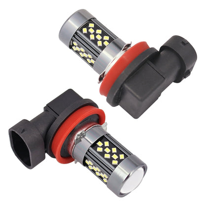 1 Pair H11 12V 7W Continuous Car LED Fog Light(Orange Light) - Fog / Driving Lights by PMC Jewellery | Online Shopping South Africa | PMC Jewellery | Buy Now Pay Later Mobicred