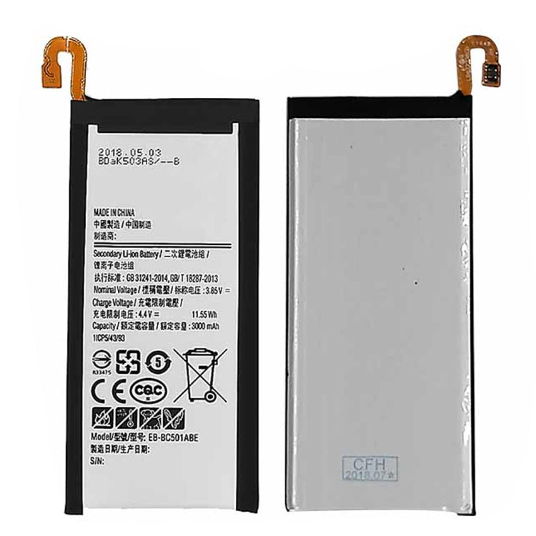 EB-BC501ABE 3000mAh For Samsung Galaxy C5 Pro SM-C5010 Li-Polymer Battery Replacement - For Samsung by PMC Jewellery | Online Shopping South Africa | PMC Jewellery | Buy Now Pay Later Mobicred