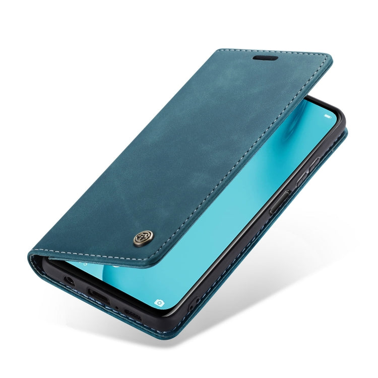 For Huawei P40 Lite CaseMe-013 Multifunctional Horizontal Flip Leather Case with Card Slot & Holder & Wallet(Blue) - Huawei Cases by CaseMe | Online Shopping South Africa | PMC Jewellery | Buy Now Pay Later Mobicred