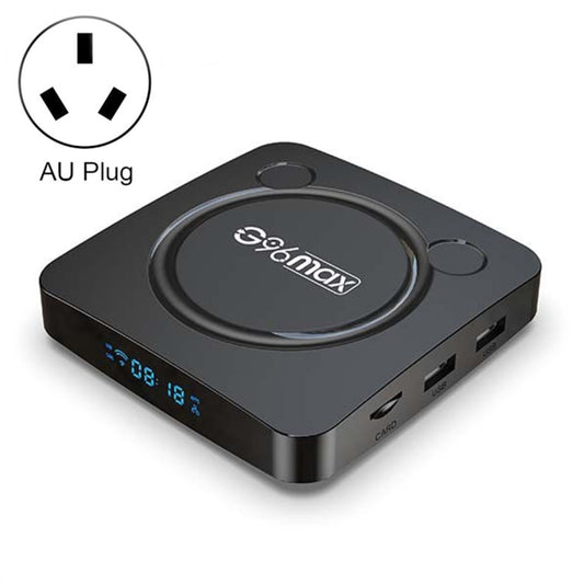 G96max Smart 4K HD Android 11.0 TV Box, Amlogic S905W2 Quad Core ARM Cortex A35, Support Dual Band WiFi, HDMI, RJ45, Capacity:4GB+64GB(AU Plug) - Amlogic S905 by PMC Jewellery | Online Shopping South Africa | PMC Jewellery | Buy Now Pay Later Mobicred