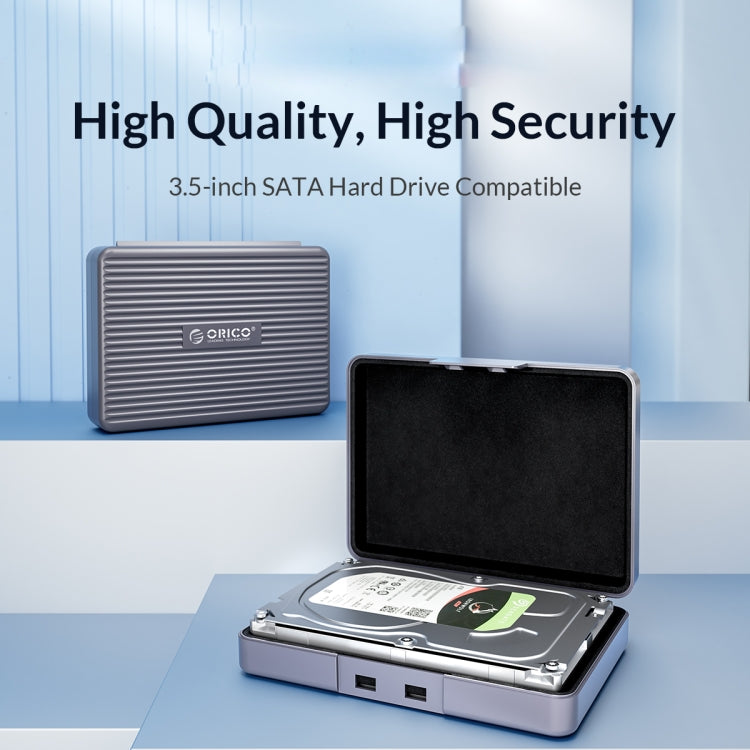 ORICO PHA35 3.5 inch Hard Drive Protection Case(Grey) - Hard Drive Bags & Cases by ORICO | Online Shopping South Africa | PMC TechLife