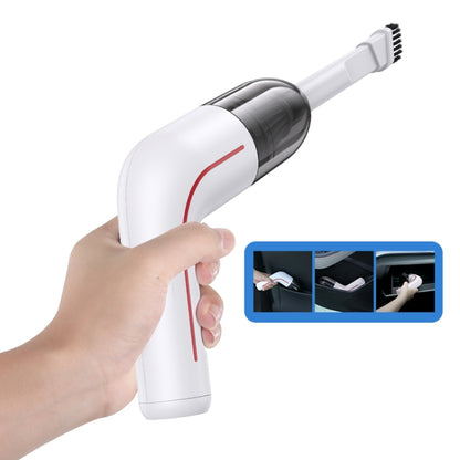 USAMS US-ZB253 LEJ Series Mini Hand-held Vacuum Cleaner(White) - Vacuum Cleaner by USAMS | Online Shopping South Africa | PMC Jewellery | Buy Now Pay Later Mobicred