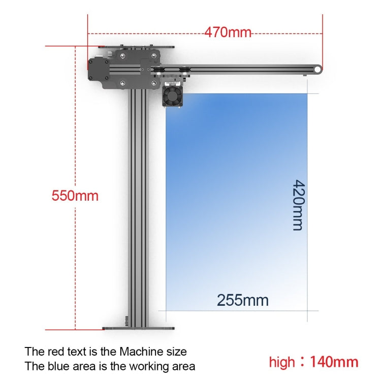 NEJE MASTER 3 Plus Laser Engraver with N40630 Laser Module(US Plug) - DIY Engraving Machines by NEJE | Online Shopping South Africa | PMC Jewellery | Buy Now Pay Later Mobicred