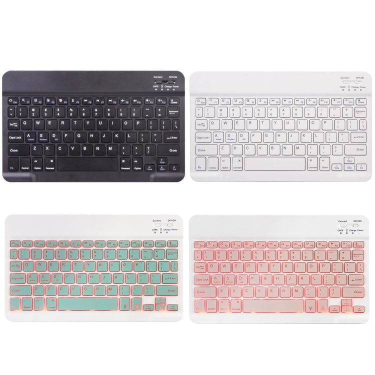 A7 Square Cap Bluetooth Keyboard Leather Case with Pen Slot For Samsung Galaxy Tab A7 10.4 2020(Pink) - Samsung Keyboard by PMC TechLife | Online Shopping South Africa | PMC TechLife