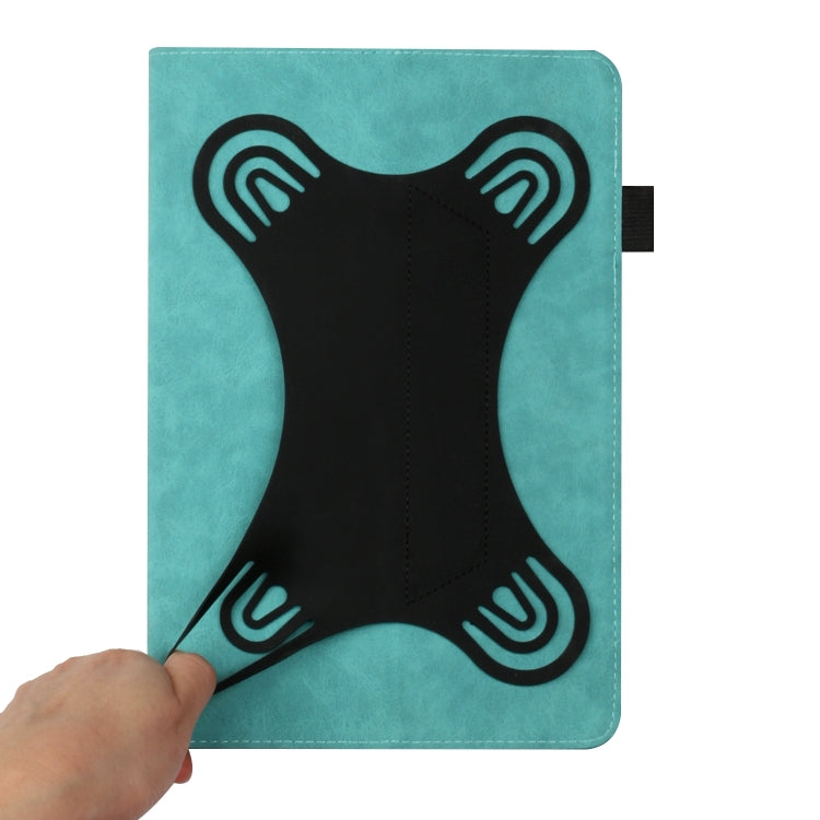 For 8 inch Life Tree Pattern Flip Universal Leather Tablet Case(Blue) - 8 inch by PMC TechLife | Online Shopping South Africa | PMC TechLife | Buy Now Pay Later Mobicred