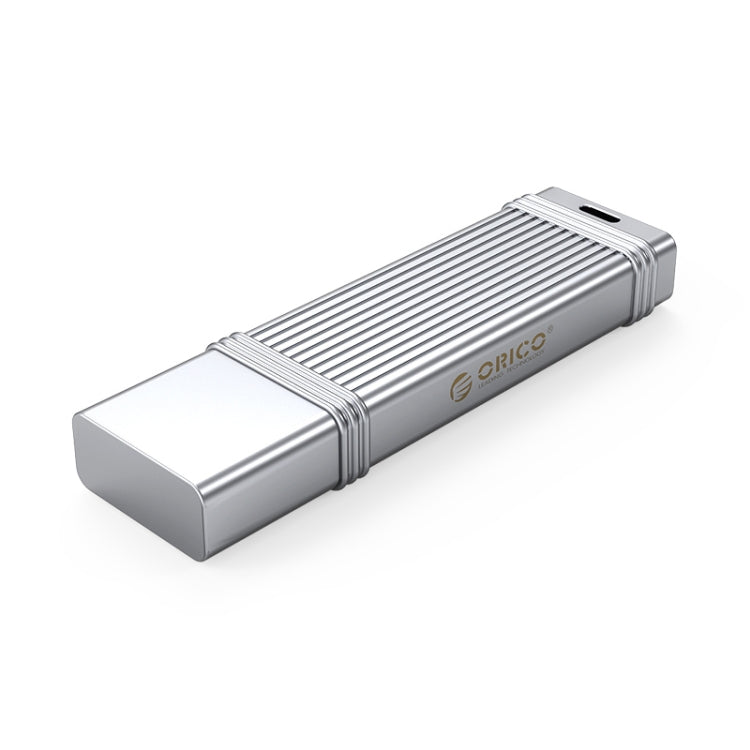 ORICO USB Flash Drive, Read: 100MB/s, Write: 50MB/s, Memory:128GB, Port:USB-A(Silver) - USB Flash Drives by ORICO | Online Shopping South Africa | PMC Jewellery | Buy Now Pay Later Mobicred