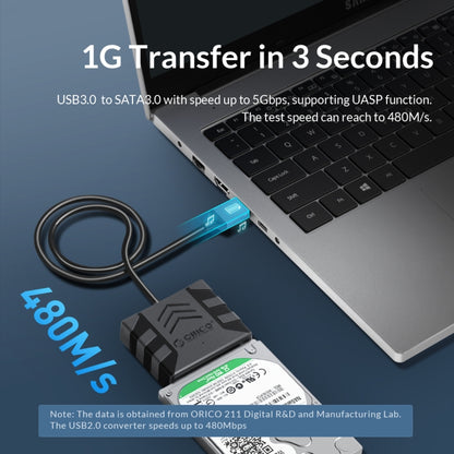 ORICO UTS1 USB 3.0 2.5-inch SATA HDD Adapter, Cable Length:0.3m - USB to IDE / SATA by ORICO | Online Shopping South Africa | PMC Jewellery | Buy Now Pay Later Mobicred