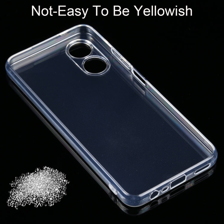 For OPPO A17 Ultra-thin Transparent TPU Phone Case - OPPO Cases by PMC TechLife | Online Shopping South Africa | PMC TechLife | Buy Now Pay Later Mobicred