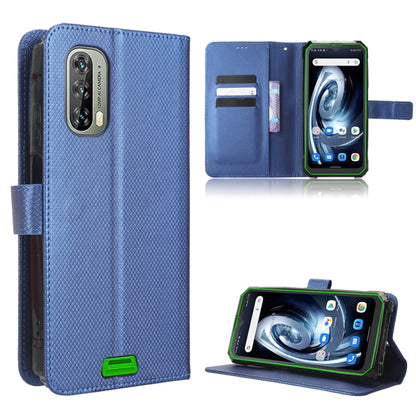 For Blackview BV7100 Diamond Texture Leather Phone Case(Blue) - More Brand by PMC Jewellery | Online Shopping South Africa | PMC Jewellery | Buy Now Pay Later Mobicred