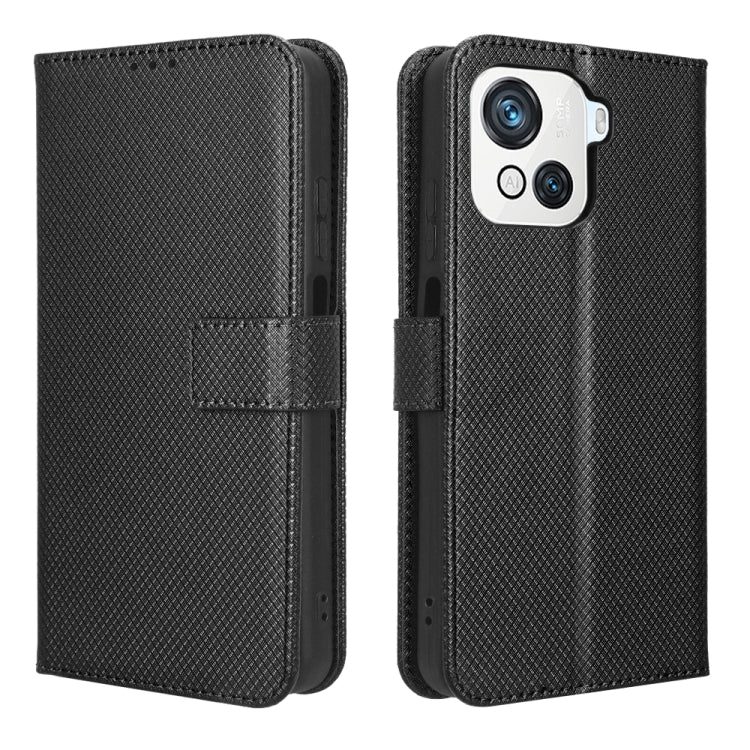 For Blackview OSCAL C80 Diamond Texture Leather Phone Case(Black) - More Brand by PMC TechLife | Online Shopping South Africa | PMC TechLife | Buy Now Pay Later Mobicred