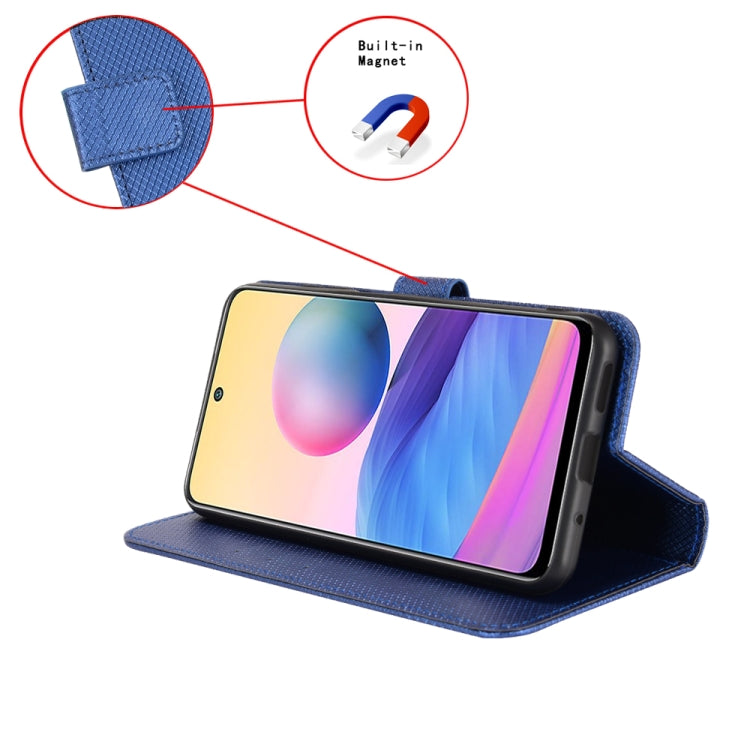 For Blackview OSCAL C80 Diamond Texture Leather Phone Case(Blue) - More Brand by PMC TechLife | Online Shopping South Africa | PMC TechLife | Buy Now Pay Later Mobicred