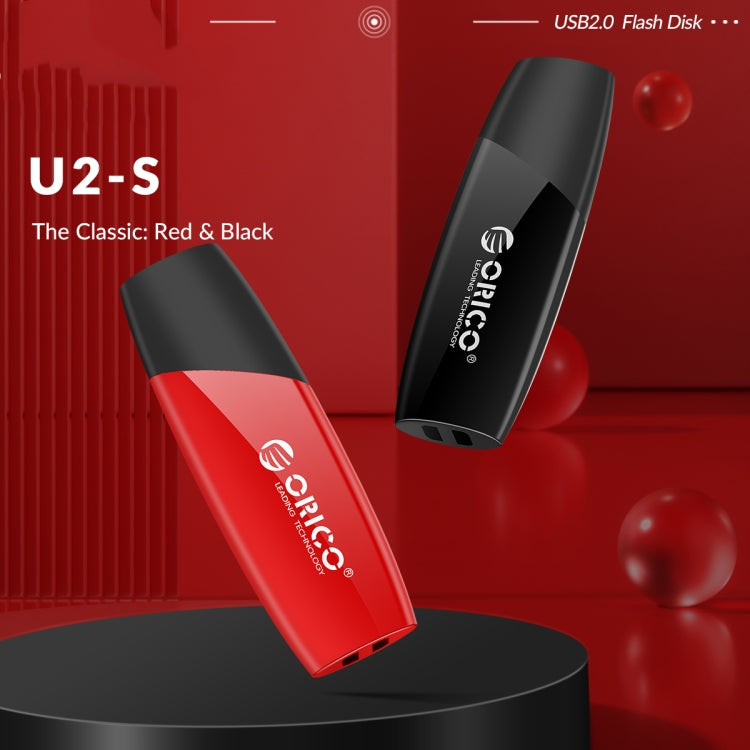 ORCIO USB2.0 U Disk Drive, Read: 10MB/s, Write: 3MB/s, Memory:8G(Red) - USB Flash Drives by ORICO | Online Shopping South Africa | PMC TechLife | Buy Now Pay Later Mobicred