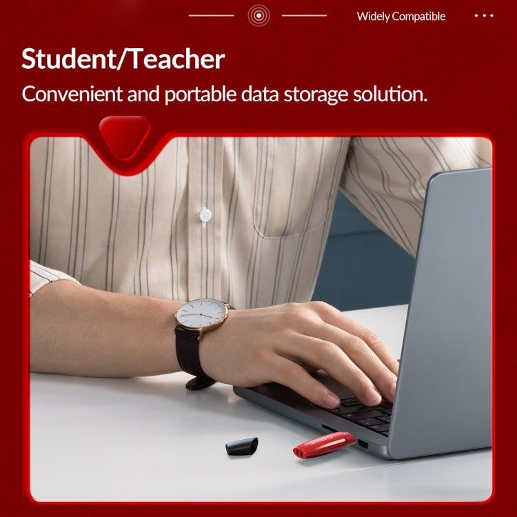 ORCIO USB2.0 U Disk Drive, Read: 10MB/s, Write: 3MB/s, Memory:8G(Red) - USB Flash Drives by ORICO | Online Shopping South Africa | PMC TechLife | Buy Now Pay Later Mobicred