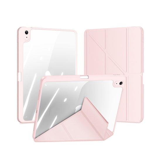 For iPad 2025 / 2022 DUX DUCIS Magi Series Smart Leather Tablet Case(Pink) - iPad 2025 / 2022 Cases by DUX DUCIS | Online Shopping South Africa | PMC Jewellery | Buy Now Pay Later Mobicred