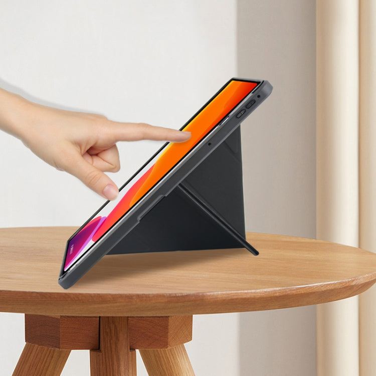 For Huawei MatePad 10.4 Acrylic 2 in 1 Y-fold Smart Leather Tablet Case(Ice White) - Huawei by PMC TechLife | Online Shopping South Africa | PMC TechLife | Buy Now Pay Later Mobicred