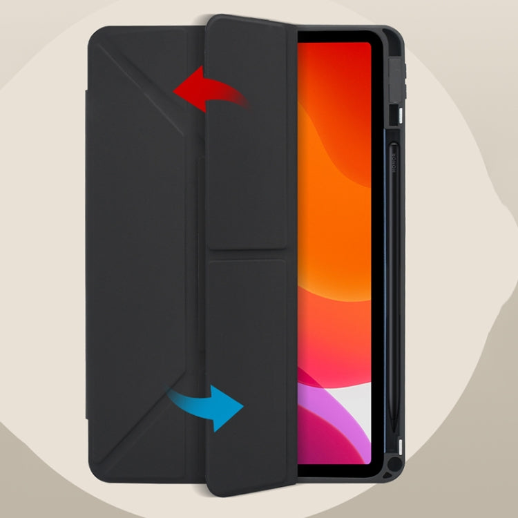 For Huawei MatePad 11 / 10.95 Acrylic 2 in 1 Y-fold Smart Leather Tablet Case(Grey) - Huawei by PMC TechLife | Online Shopping South Africa | PMC TechLife | Buy Now Pay Later Mobicred