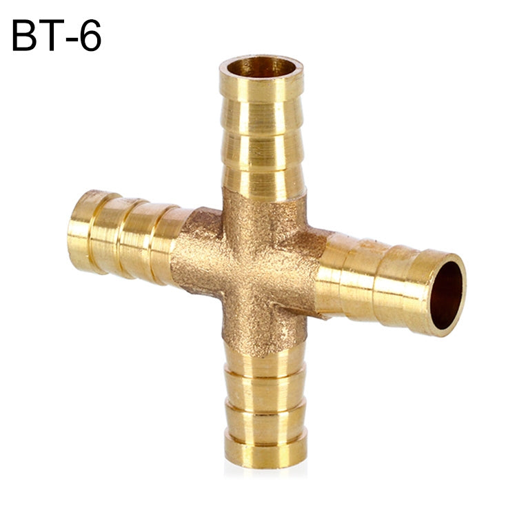 LAIZE Pagoda Four Way Pneumatic Components, Caliber:6mm - Interface Series by LAIZE | Online Shopping South Africa | PMC TechLife | Buy Now Pay Later Mobicred