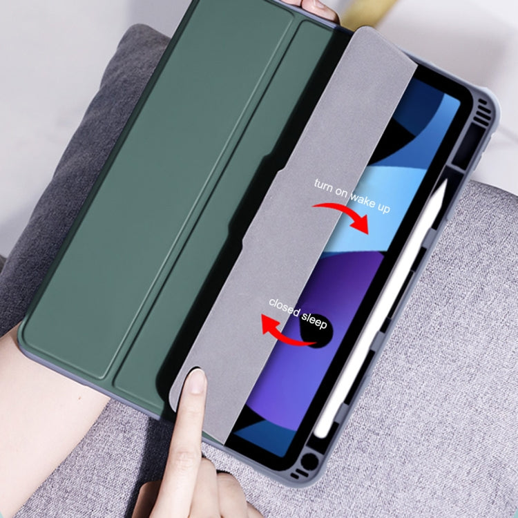 For iPad 2025 / 2022 Mutural PC + TPU Shockproof Leather Tablet Case(Blue) - free shipping - PMc TechLife - Order now!