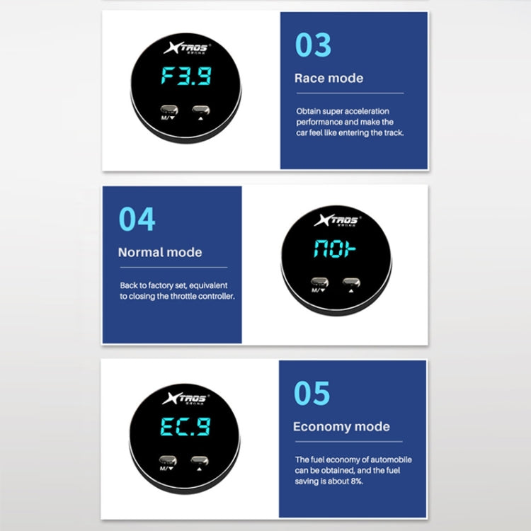 For Ford Focus 2011- TROS CK Car Potent Booster Electronic Throttle Controller - Car Modification by TROS | Online Shopping South Africa | PMC Jewellery | Buy Now Pay Later Mobicred