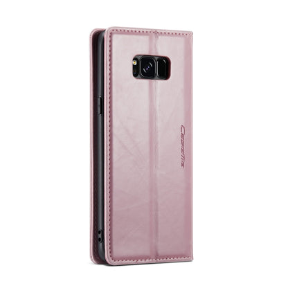 For Samsung Galaxy S8+ CaseMe 003 Crazy Horse Texture Leather Phone Case(Rose Gold) - Galaxy Phone Cases by CaseMe | Online Shopping South Africa | PMC Jewellery | Buy Now Pay Later Mobicred